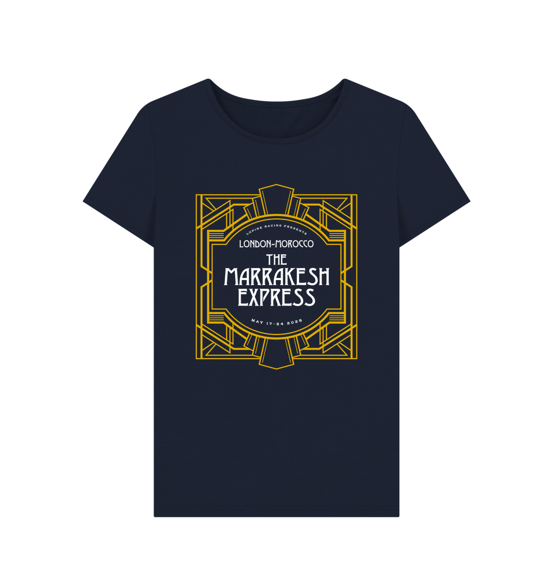 Navy Blue Printed T-shirt