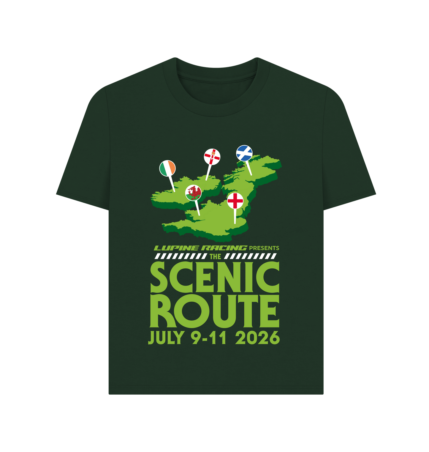 Evergreen Printed T-shirt Front