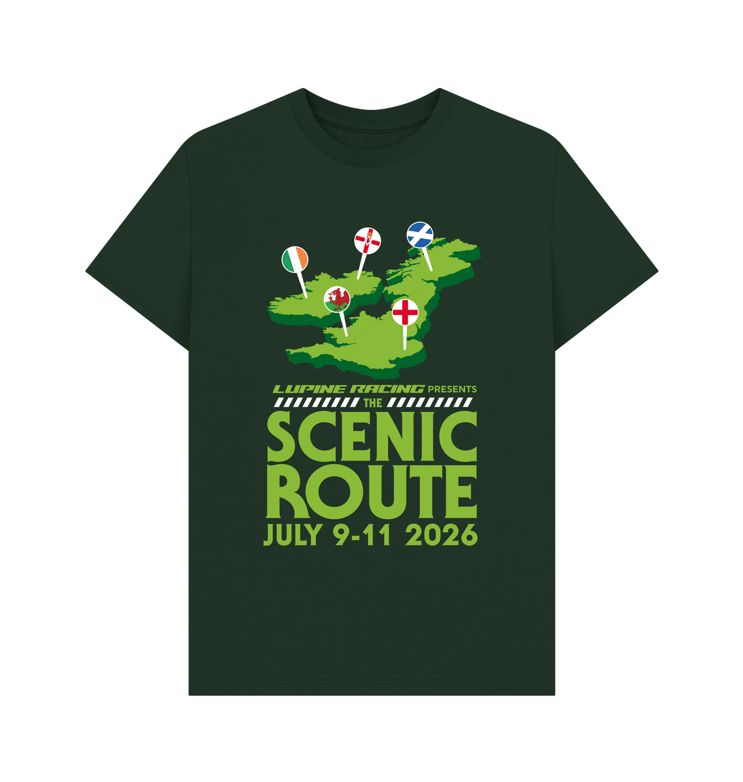 Evergreen Printed T-shirt Front
