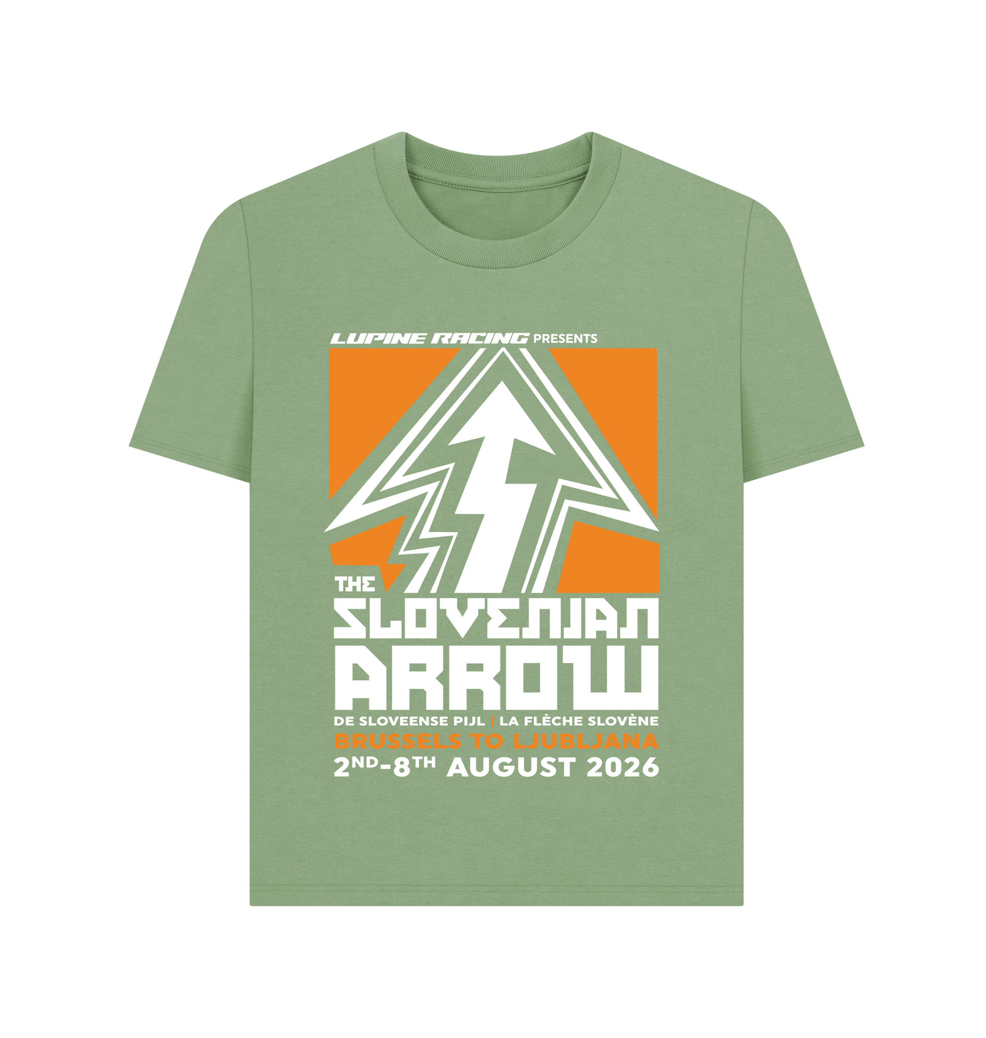 Sage Printed T-shirt Front