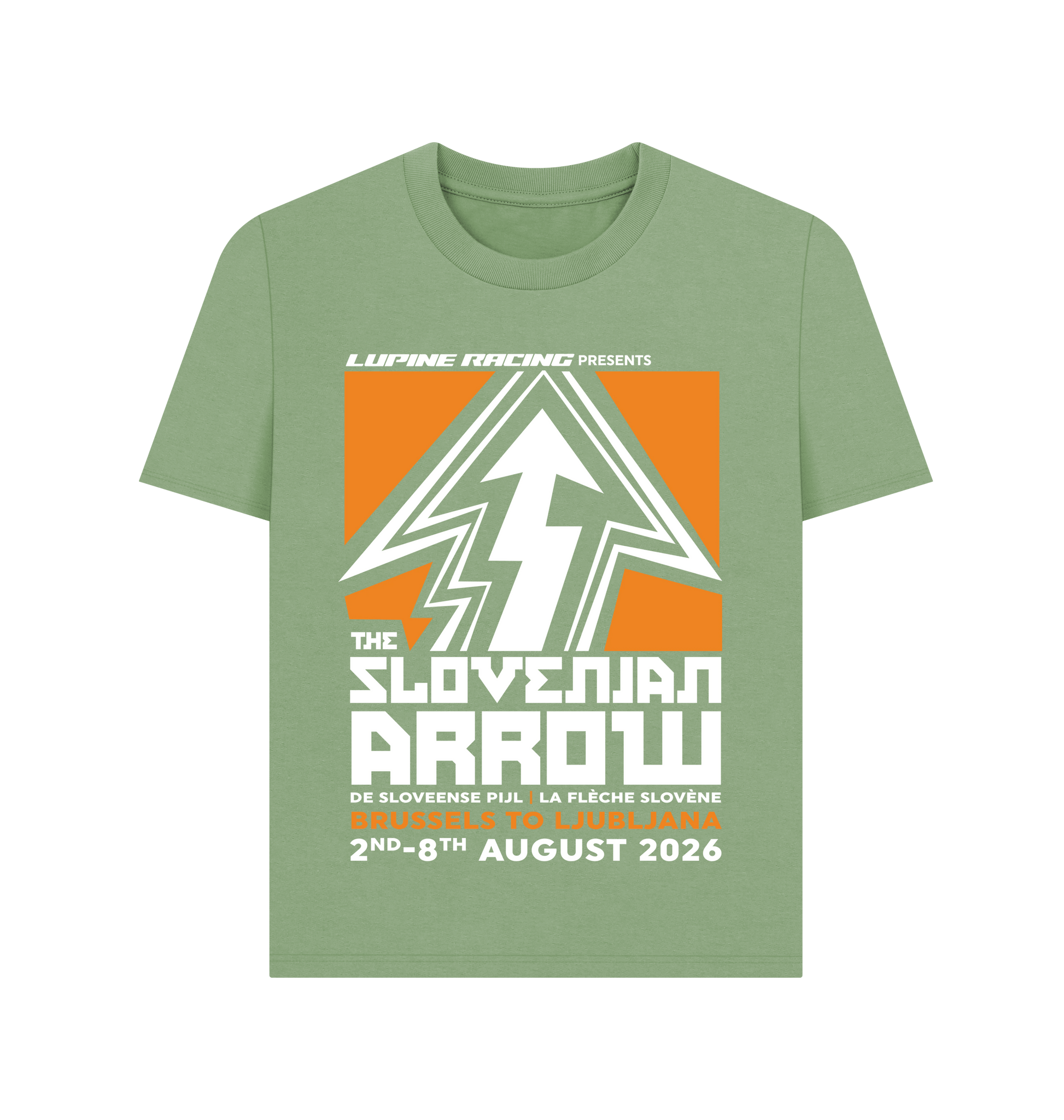 Sage Printed T-shirt Front