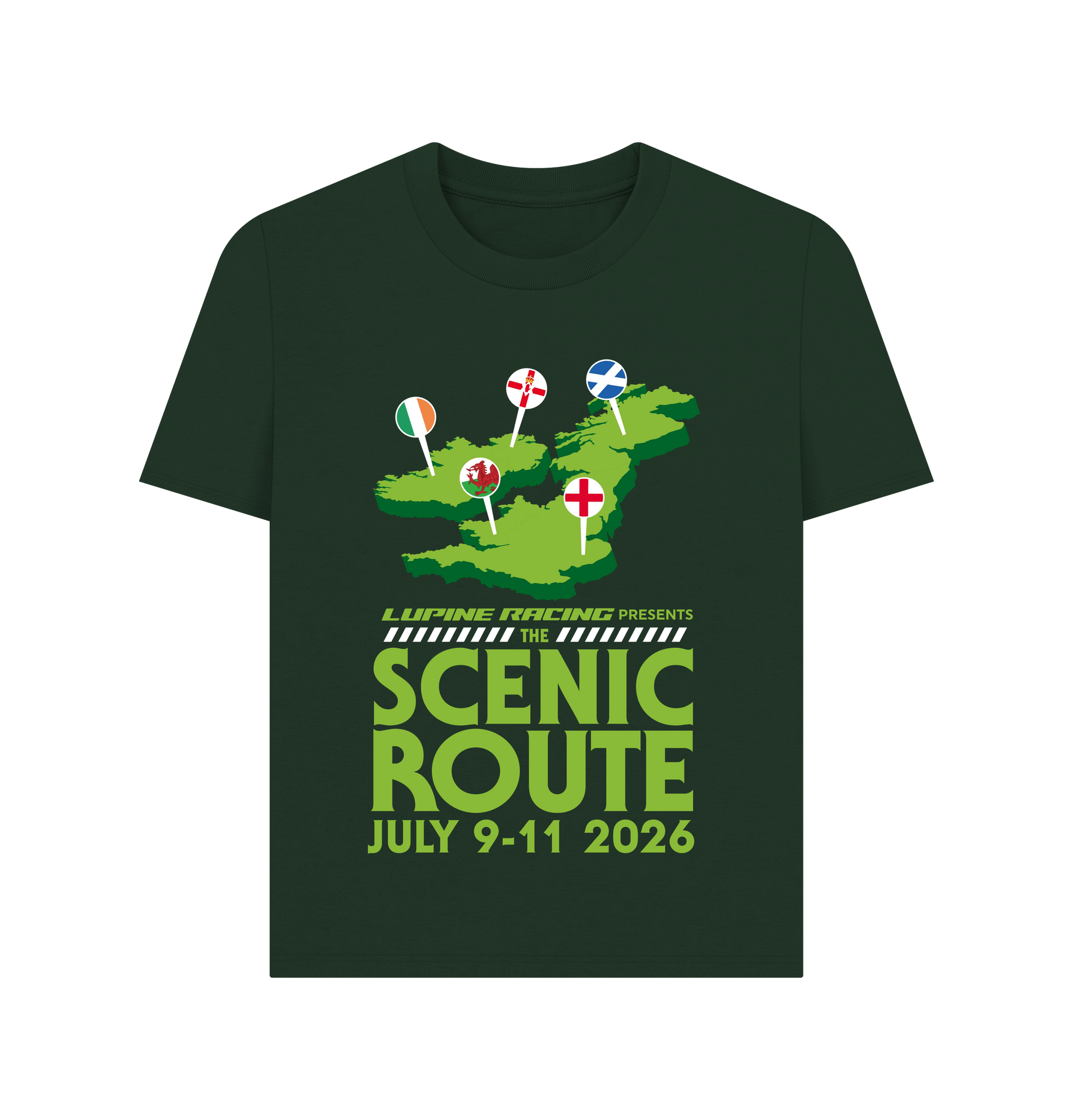 Evergreen Printed T-shirt Front