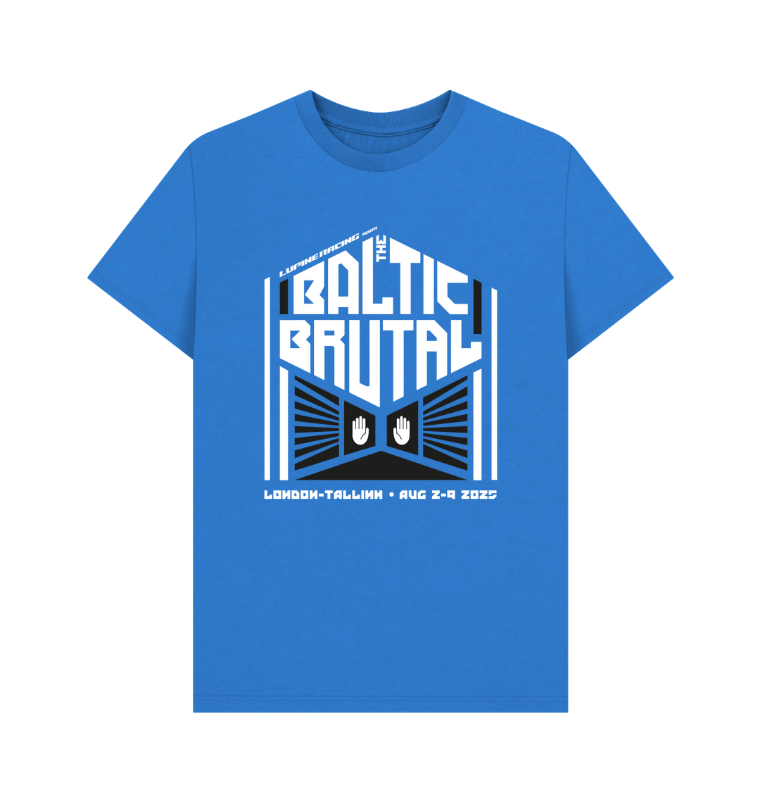 Bright Blue Printed T-shirt